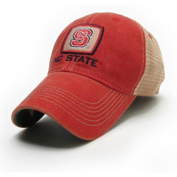 Snapback Hat - Vintage Red/Ivory -